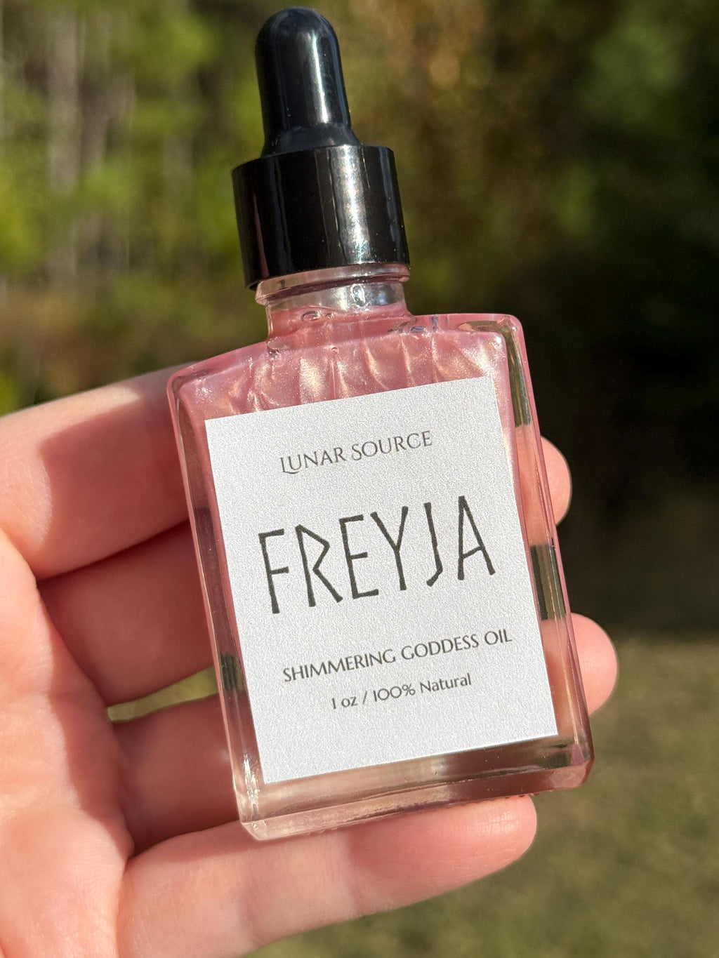 Freya Luxury Shimmering Body Perfume Oil Nordic Goddess of Love Seidr Magic Freyja Witchcraft Altar Ritual Spell Deity Intention Pagan Gift | | Wiccan Center