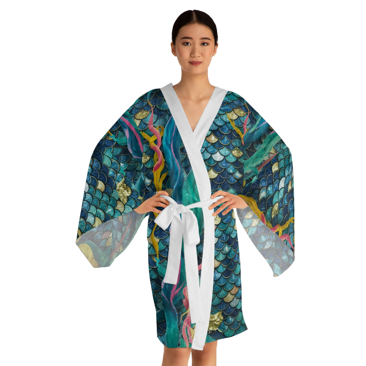 Mermaid Scale Party Kimono – Shimmer. Shine. Slay.
