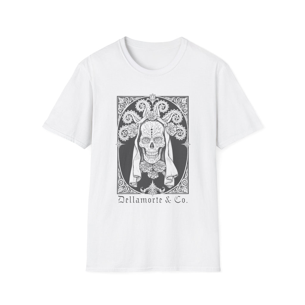 Dia de los Muertos Unisex T-Shirt, Gothic Sugar Skull Tee | Dellamorte Alternative Shirt, Halloween Gift, Day of the Dead Tee, Graphic