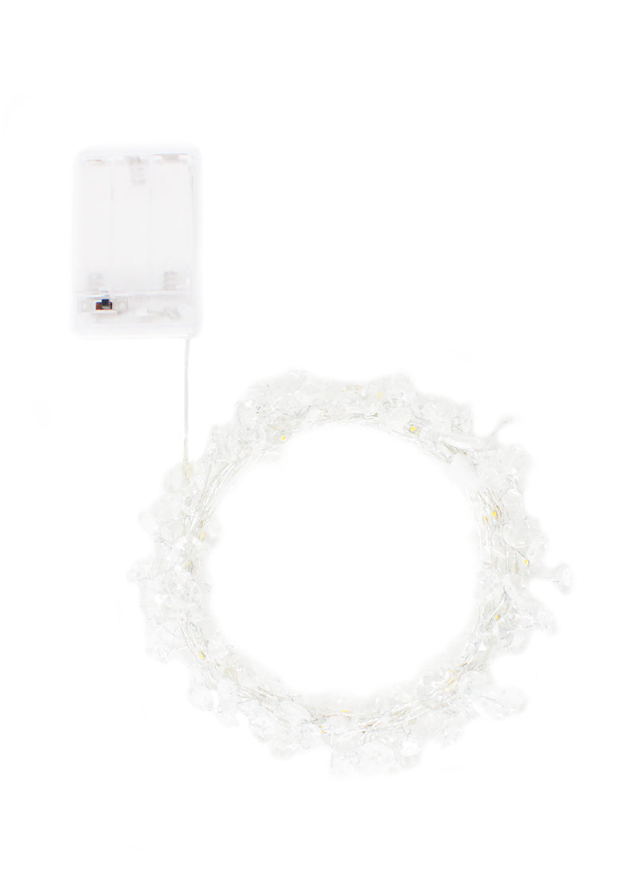 Crystal Gem Stone Fairy String Lights 40 LED | | Wiccan Center