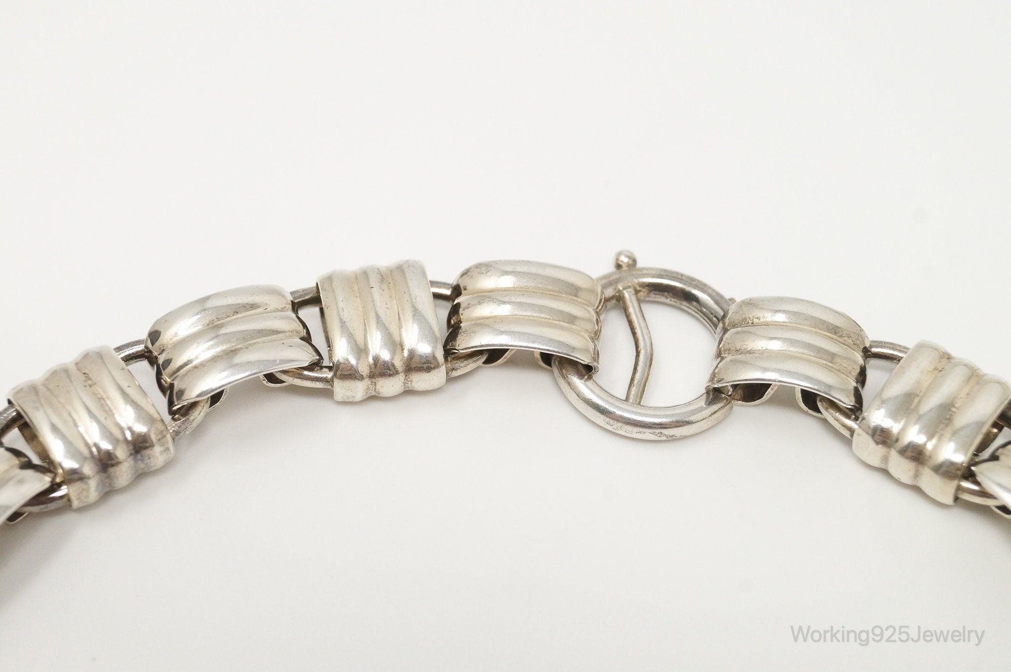Vintage Designer Napier Sterling Silver Link Necklace | Jewelry > Necklaces > Pendants | Wiccan Center