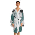 Mermaid with Labrador – Long Sleeve Kimono Robe