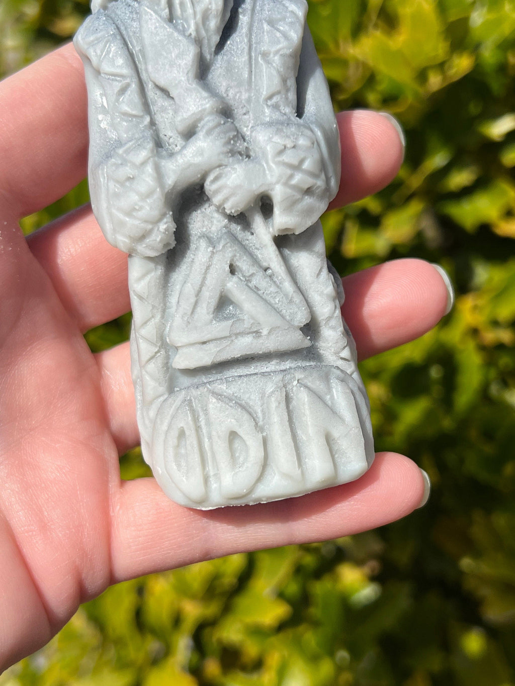 SPECIAL EDITION Odin Candle | Norse Pagan Viking God Shaman All Seeing Valhalla Runes Offering Ritual Figure Witchcraft Altar Deity Statue | | Wiccan Center