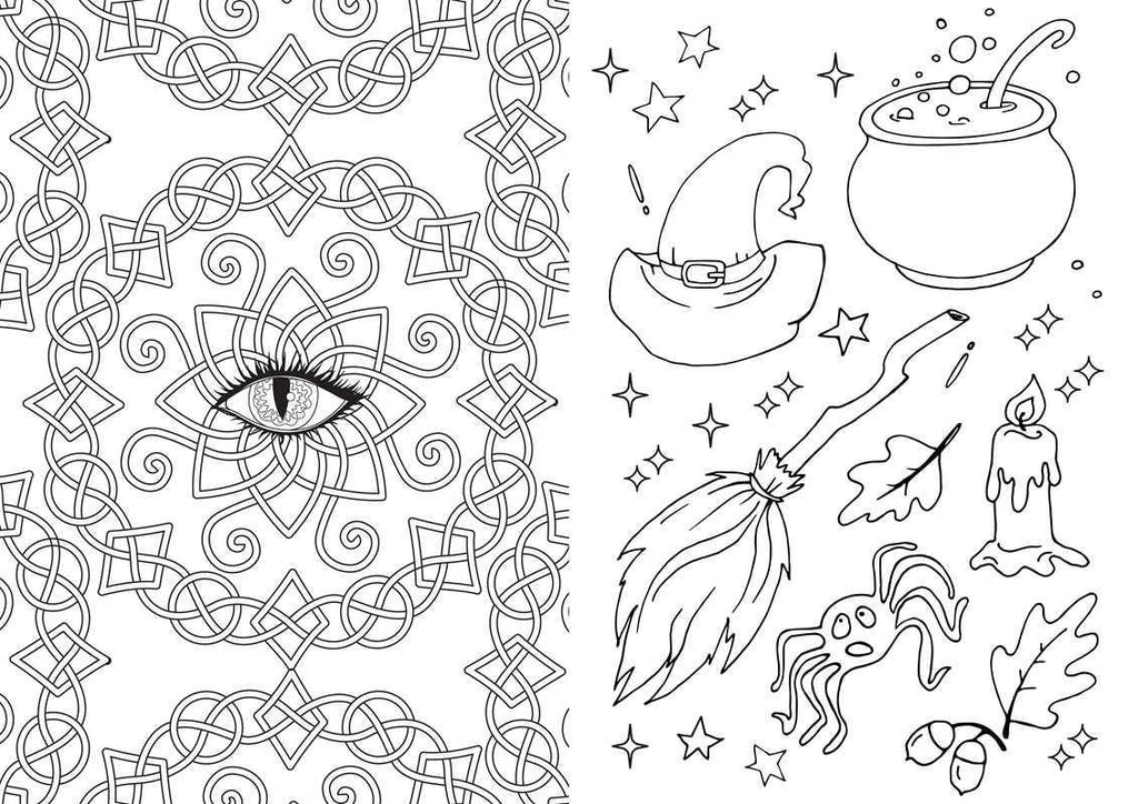 Witchery: Coloring Book by Grace West