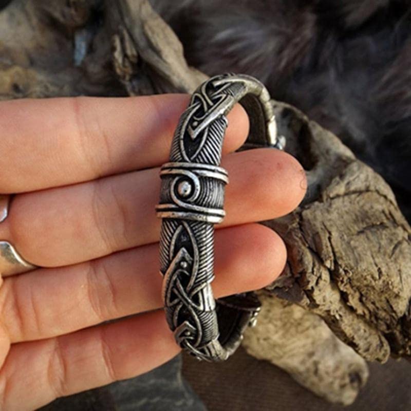 Viking Wolf Bracelet – Fenrir Norse Bangle
