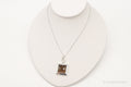 Designer Ross Simons Large Smoky Topaz Single Diamond Sterling Silver Necklace | Jewelry > Necklaces > Pendants | Wiccan Center
