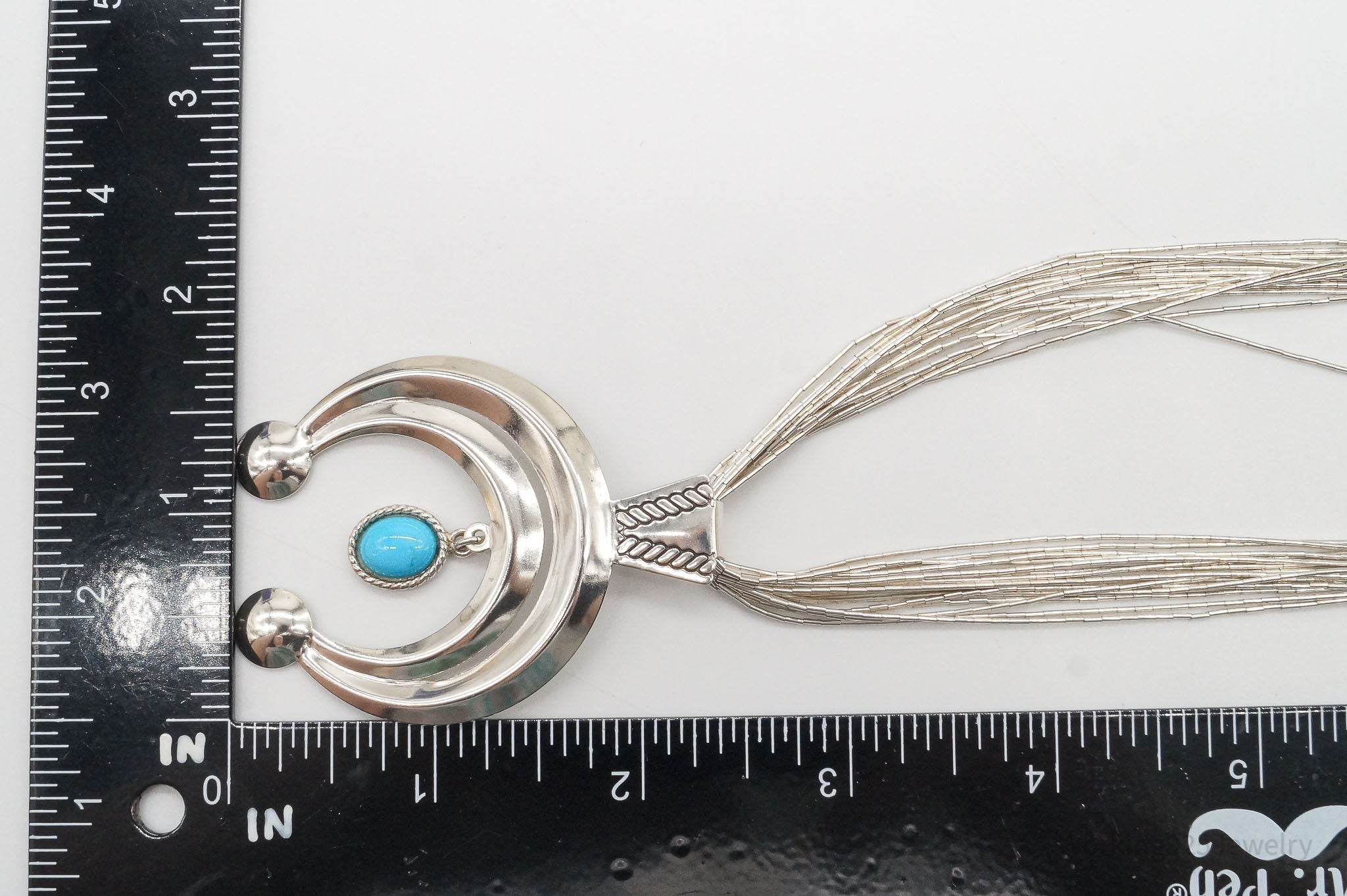Vintage Western Designer Carolyn Pollack Turquoise Sterling Silver Necklace | Jewelry > Necklaces | Wiccan Center