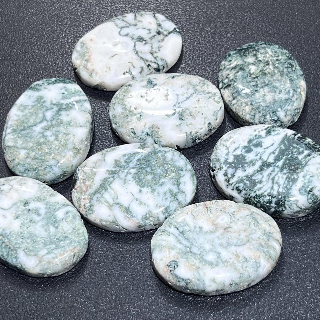 Tree Agate Cabochons Mixed Shapes And Sizes Bulk Wholesale Gemstone Jewelry Supply | Craft Supplies & Tools > Beads, Gems & Cabochons > Cabochons | Wiccan Center