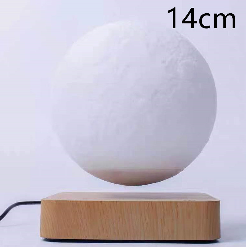 Magnetic Levitation Table Lamp Moon Light 3D Printing Planet Night Light | 0 | Wiccan Center