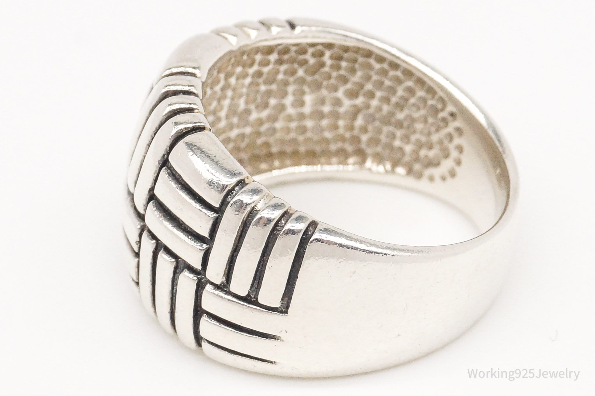 Vintage Sterling Silver Band Ring - Size 5.75 | Jewelry > Rings | Wiccan Center