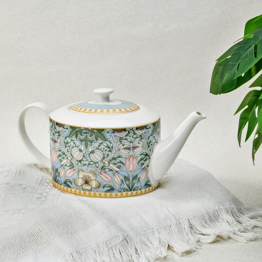 William Morris Garden Fine China Teapot | Gifts | Wiccan Center