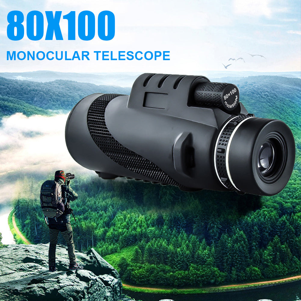 High-Power HD Monocular Telescope for Low-Light Night Vision and Outdoor Use | 0 | Wiccan Center