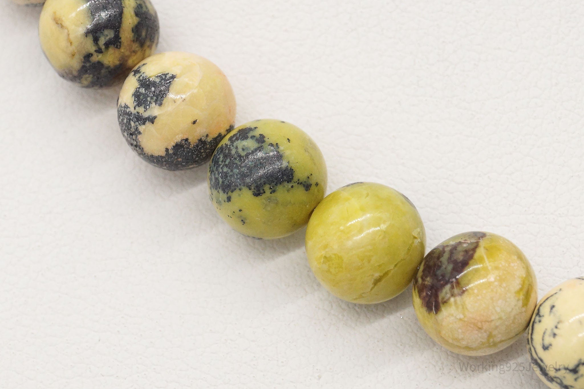 Vintage Designer LS Yellow Turquoise Bead Necklace | Jewelry > Necklaces | Wiccan Center