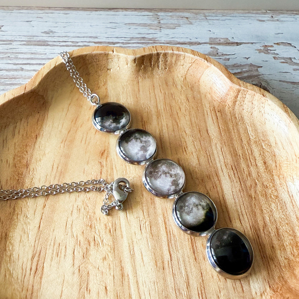 Moon Phase Pendant Necklace | Necklace | Wiccan Center