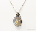 Vintage Agate Sterling Silver Necklace | Jewelry > Necklaces > Pendants | Wiccan Center