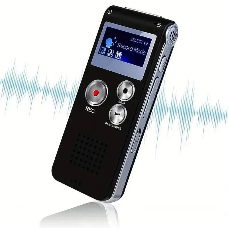 8GB Digital Voice Recorder & MP3 Player – Portable Audio for Meetings & Lectures | Audio Accessories | Wiccan Center