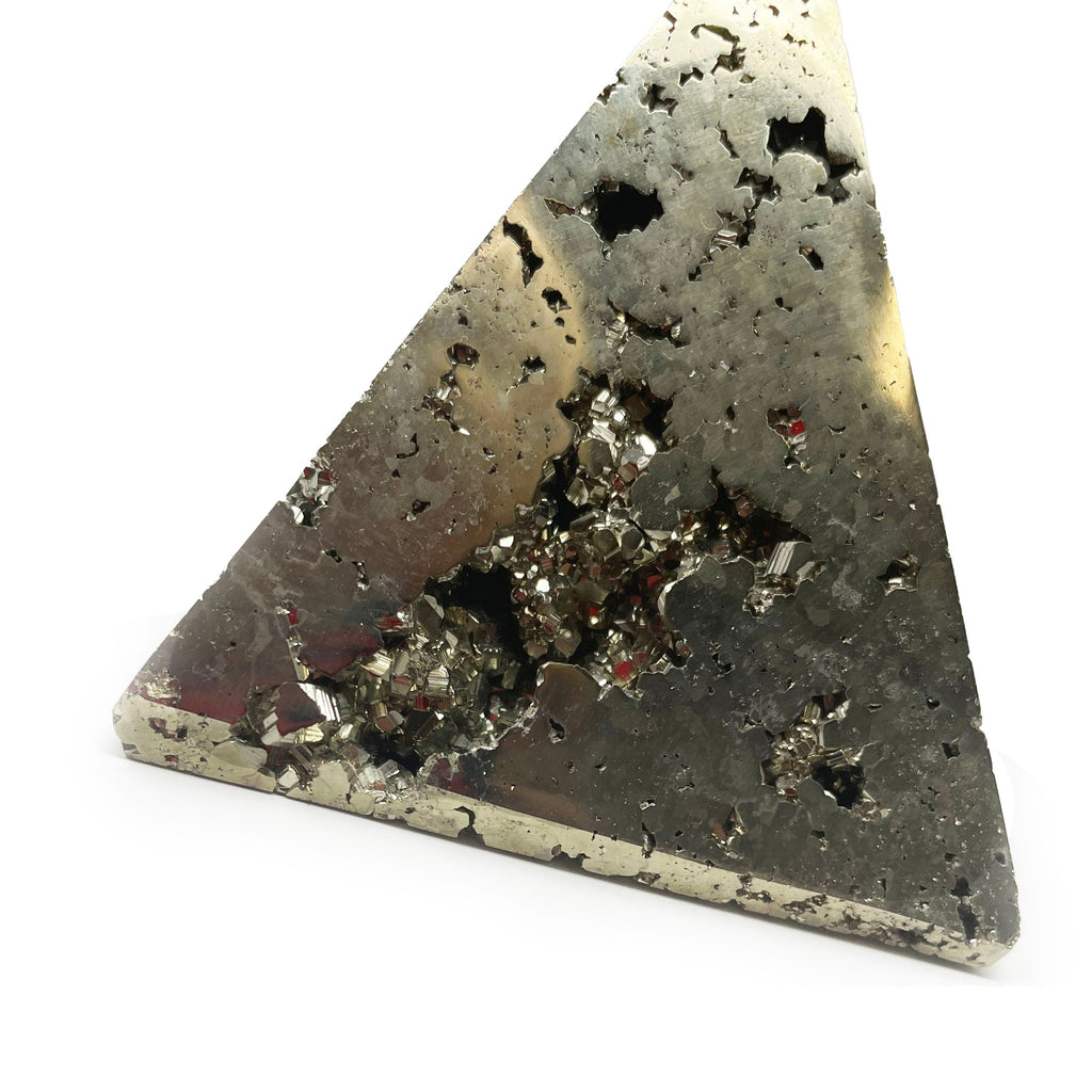 Peruvian Pyrite Pyramid | Crystals & Minerals > Figurines | Wiccan Center