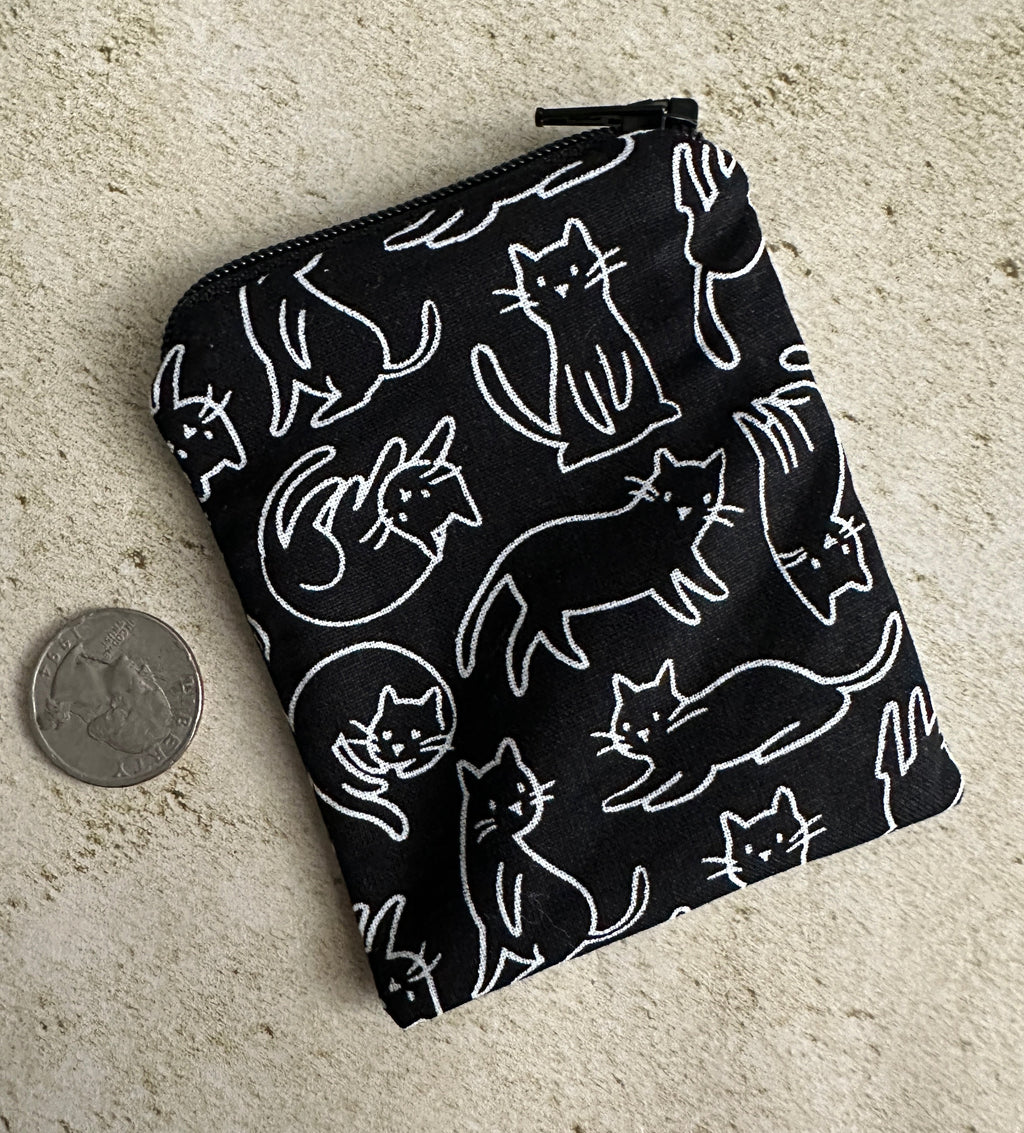 Cats Mojo Bag - Pendulum Bag - Crystal Storage Bag