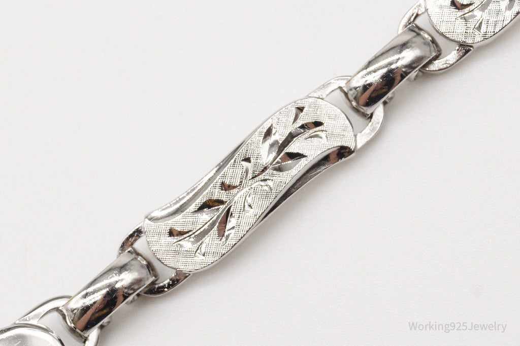 Vintage Designer LaMode Name ID Bar Sterling Silver Bracelet | Jewelry > Bracelets | Wiccan Center