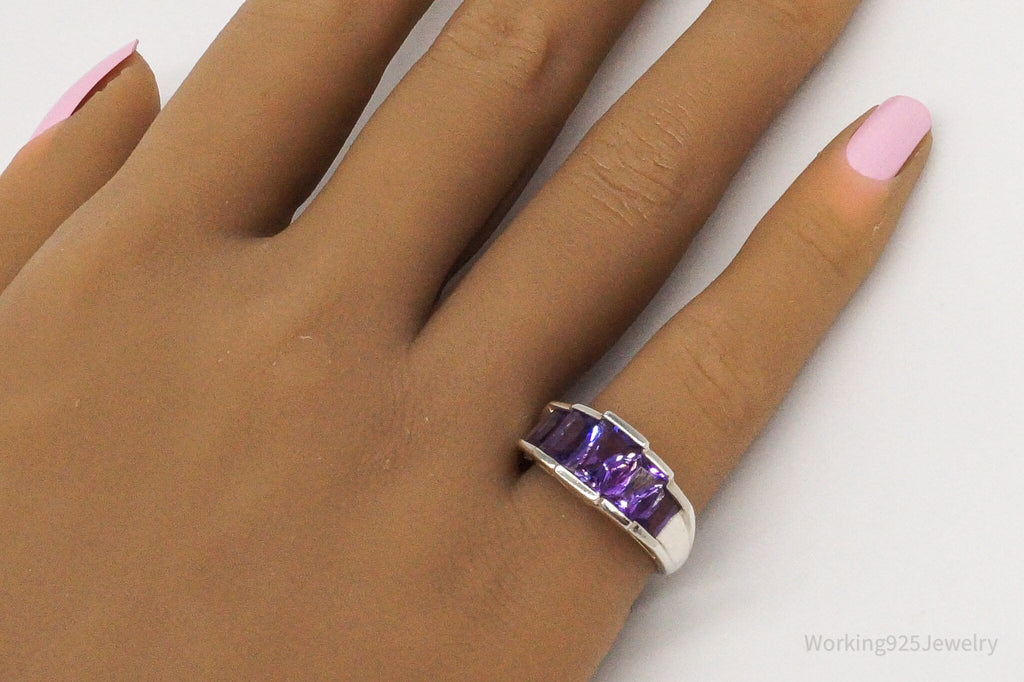 Vintage Amethyst Sterling Silver Ring - Size 6 | Jewelry > Rings | Wiccan Center