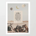 The Egyptian Scroll Art Print