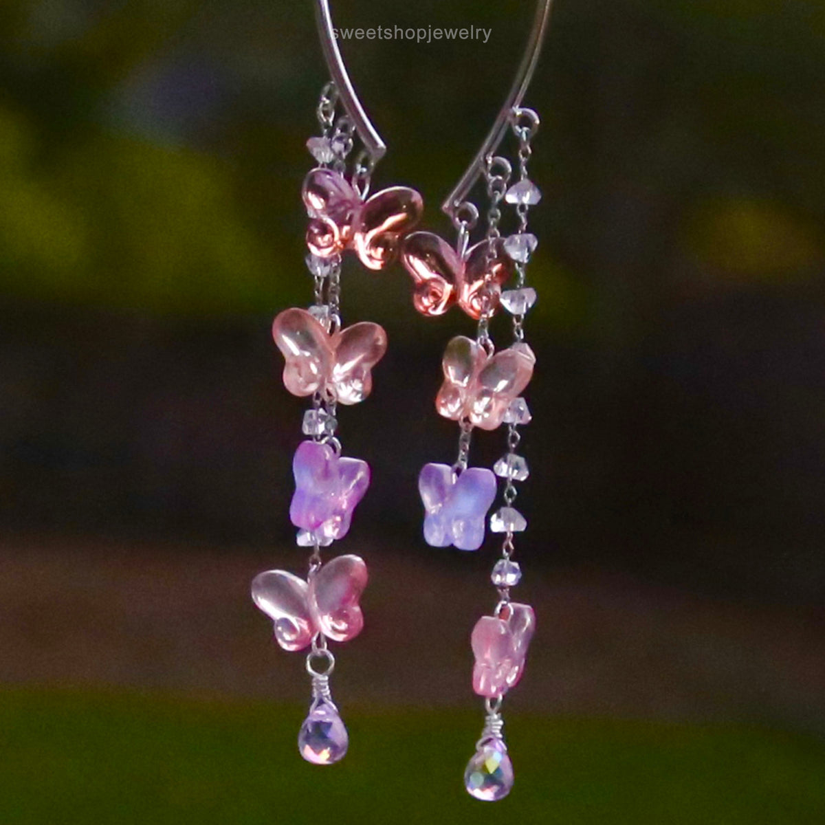 No Piercing Butterfly Ear Earrings