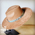 Turquoise Metallic Embossed Leather Hat Band Only 950q | Hat Band | Wiccan Center