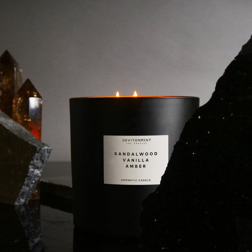 55oz Sandalwood | Vanilla | Amber Candle (Inspired by Hotel Costes®) | Environment - Candle (Hotel Aromatics) | Wiccan Center