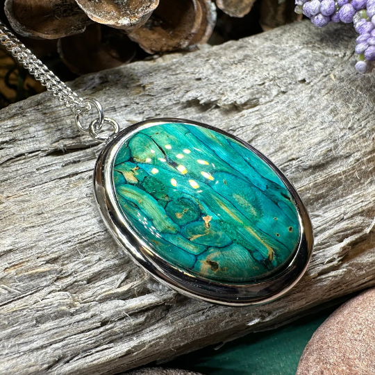 Heathergems Scottish Highlands Necklace - Handmade in Scotland | Pendant | Wiccan Center
