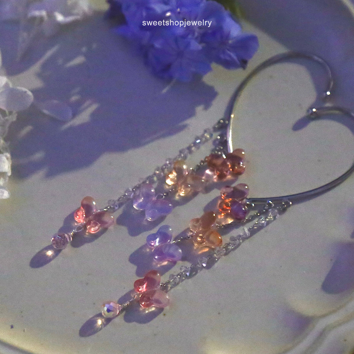 No Piercing Butterfly Ear Earrings