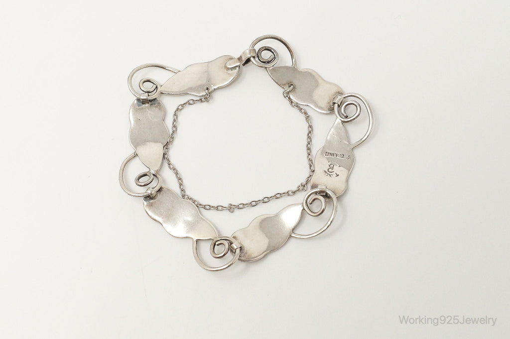 RARE Vintage Taxco Designer Bernice Goodspeed Sterling Silver Bracelet | Jewelry > Bracelets | Wiccan Center