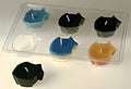 Candle Mold Tray - Fish Floating (Polycarbonate) | Candle Mold | Wiccan Center