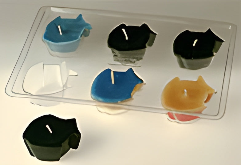 Candle Mold Tray - Fish Floating (Polycarbonate) | Candle Mold | Wiccan Center