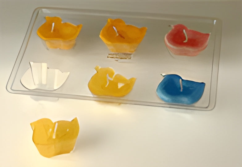Candle Mold Tray - Duck Floating (Polycarbonate) | Candle Mold | Wiccan Center