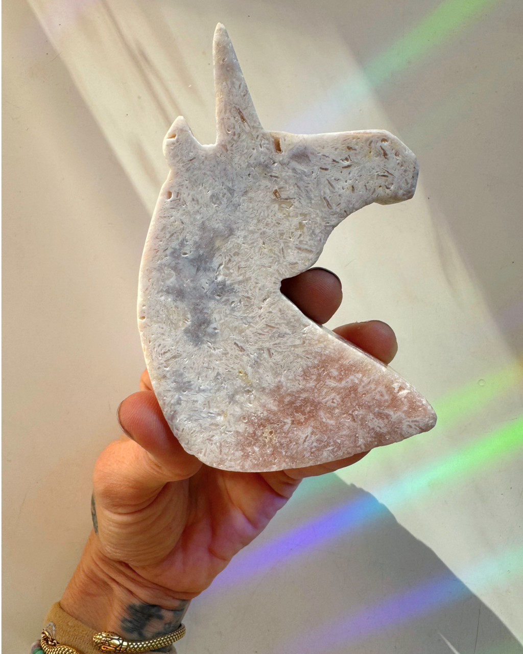Pink Amethyst Unicorn
