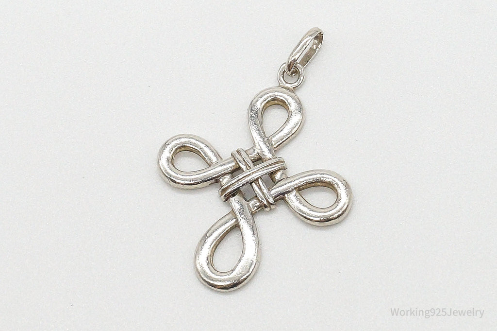 Vintage Designer Boma Celtic Cross Sterling Silver Pendant | Jewelry > Necklaces > Pendants | Wiccan Center