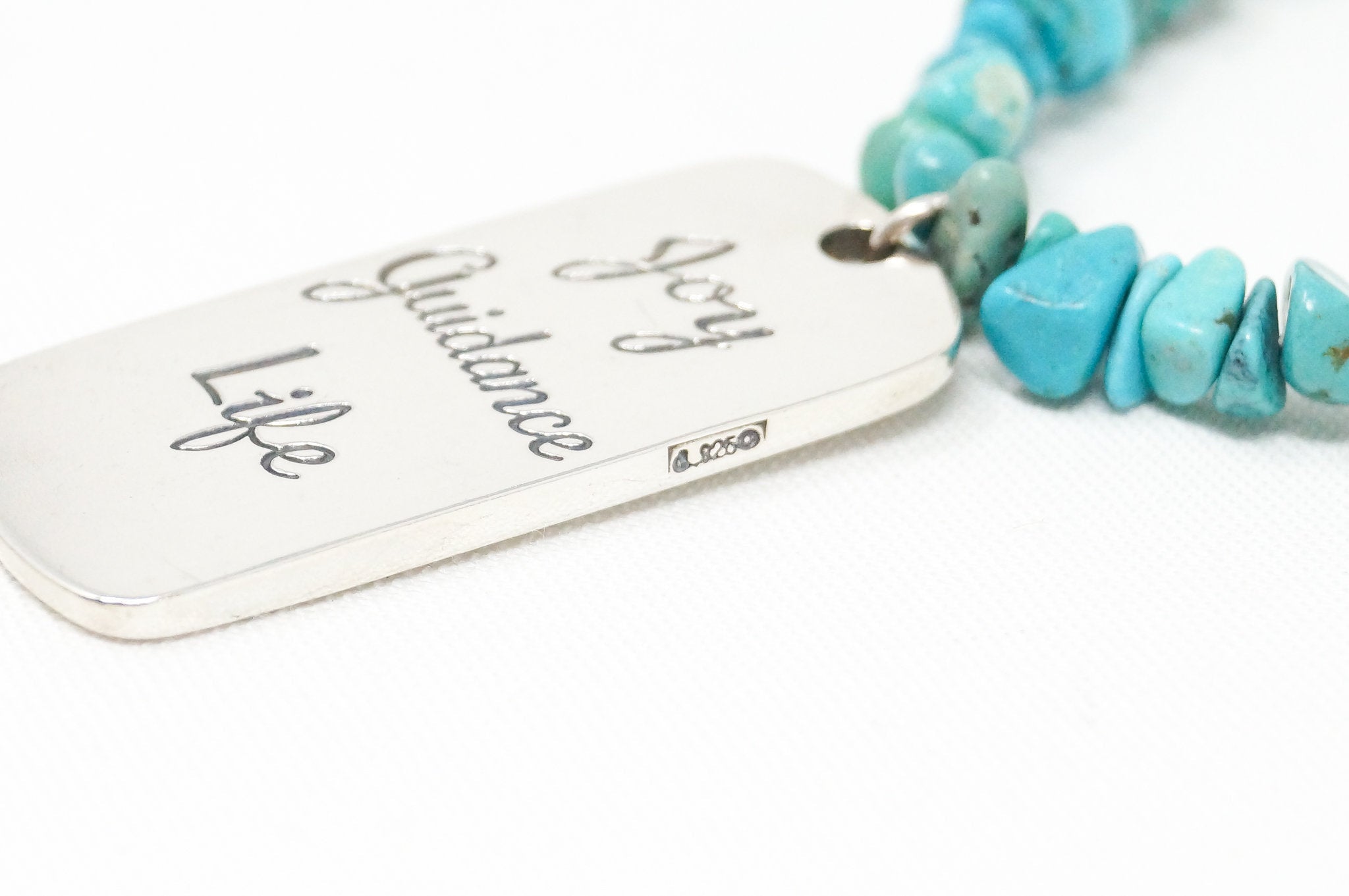 Vintage Designer Carolyn Pollack Relios Turquoise Bead Sterling Silver Necklace | Jewelry > Necklaces | Wiccan Center