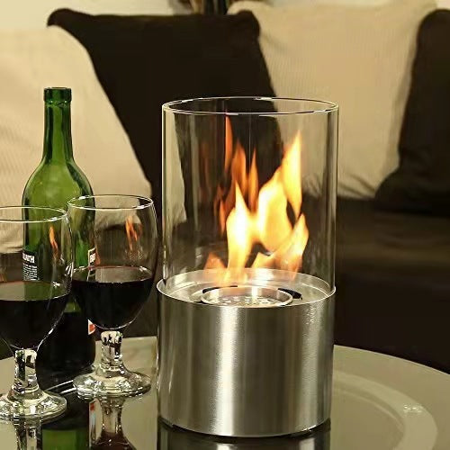 Tabletop Fire Pit Concrete Rubbing Alcohol Indoor Fire Bowl Mini Fireplace Outdoor Decor Portable Table Top Chiminea Meditation Isopropyl | 0 | Wiccan Center