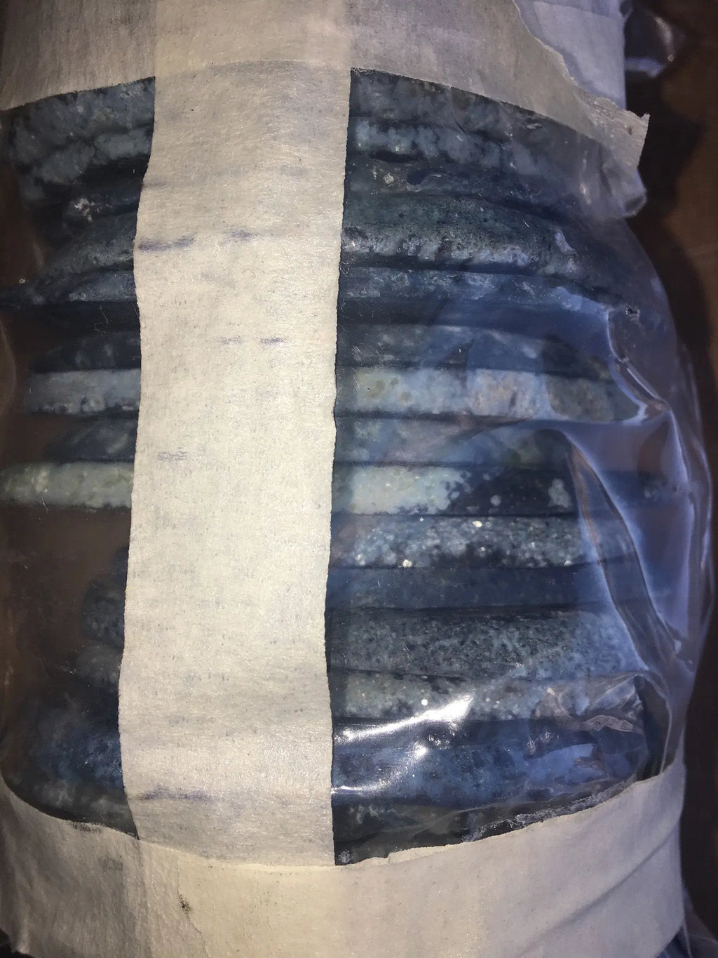 Agate Slice ( 6 - 7 Inches Long ) Size # 7 Grade A Round - Natural Crystal Slab - Polished Sliced Agates Tray Plate Slabs Coaster Amazing Crystals