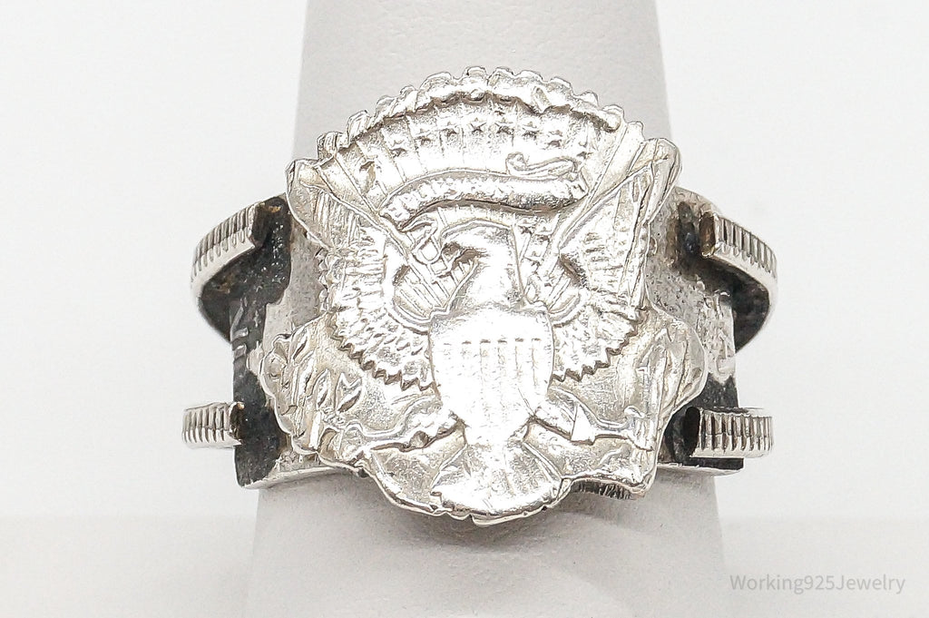 Vintage US Eagle Coin Ring - Size 9 | Jewelry > Rings | Wiccan Center