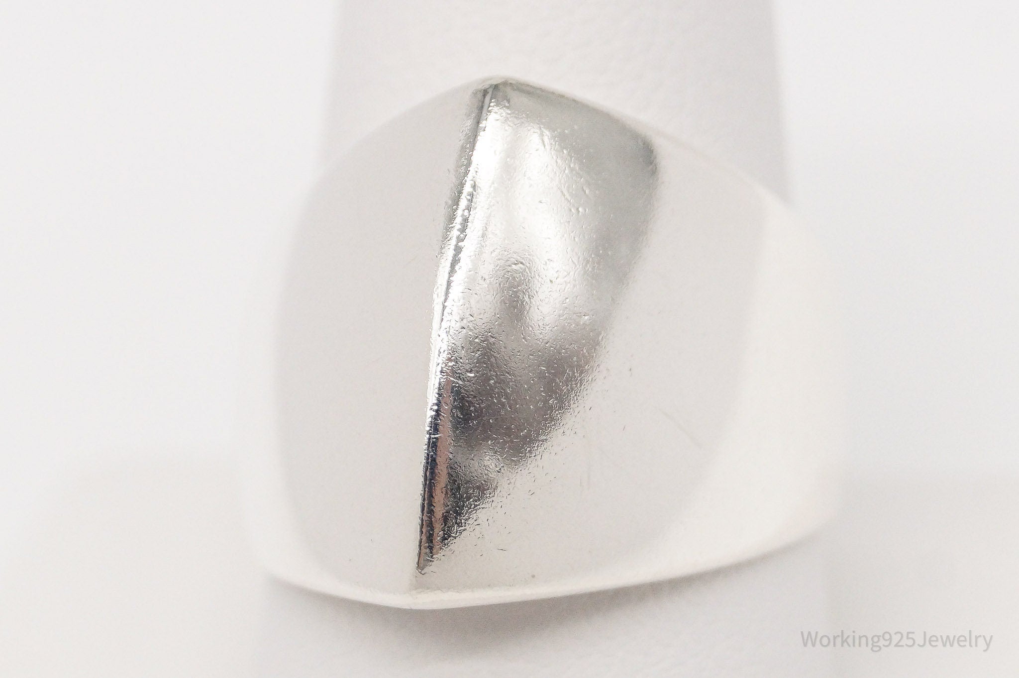 Vintage Modernist Style 950 Silver Ring - Size 10 | Jewelry > Rings | Wiccan Center