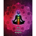 Aura Energy Workbook: Auras Energy Healing, Spiritual, Reader Can Track Client Reading, New Age Therapists, Healers - Paperback
