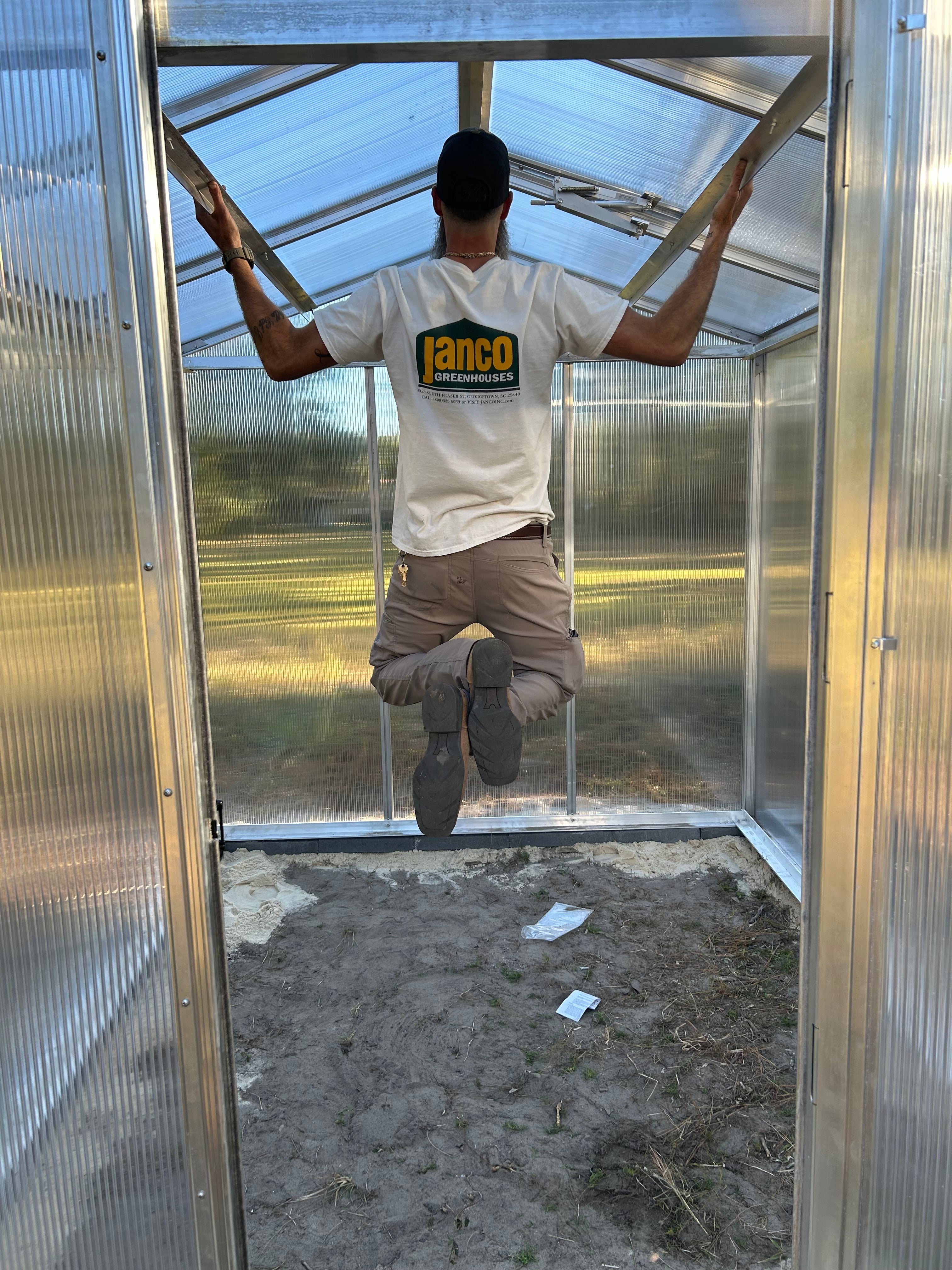 Palmetto Greenhouse 8' x 10' | Greenhouse 8x10 | Wiccan Center