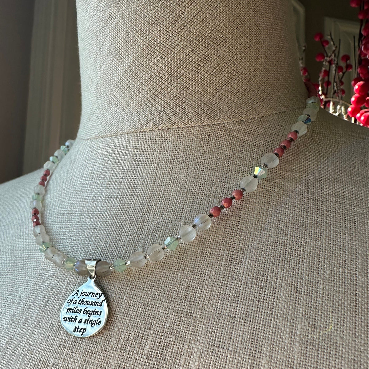 New Start Inspirational Necklace