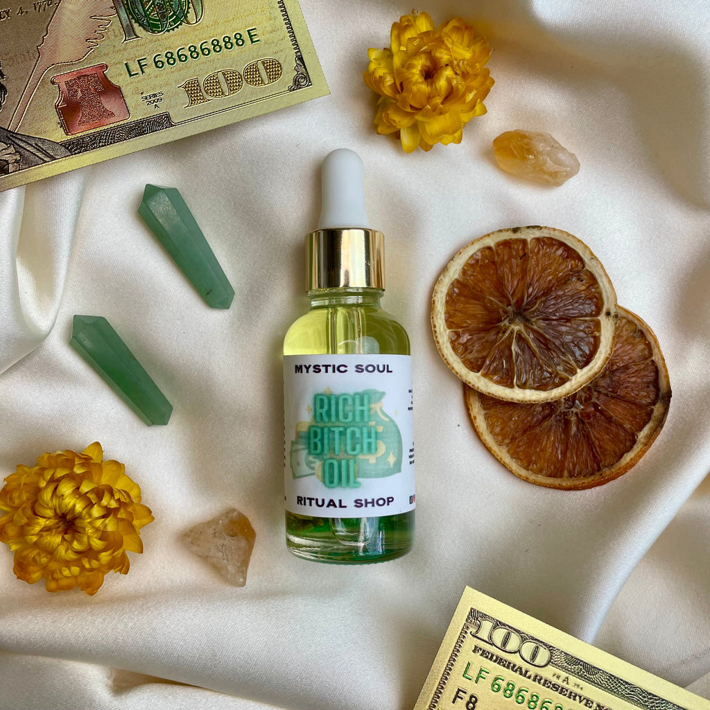 Rich Bitch Oil | Ritual Oil | Wiccan Center