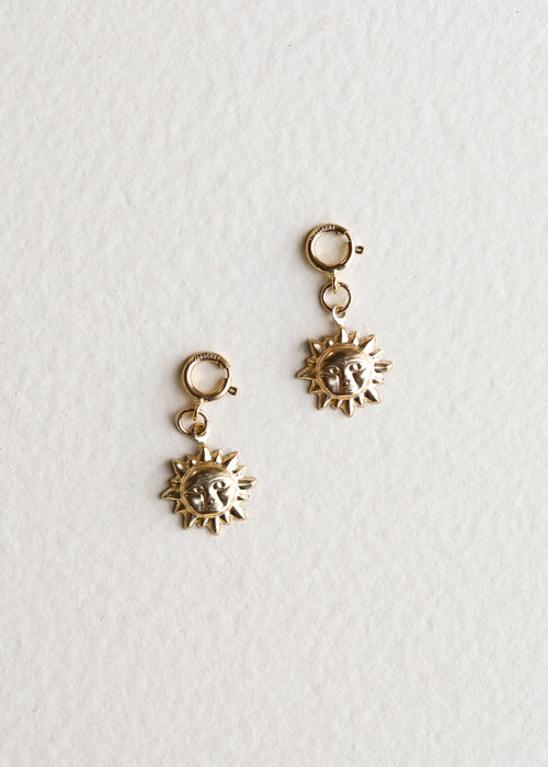 14K Gold Filled Charm - Sunshine | charm | Wiccan Center