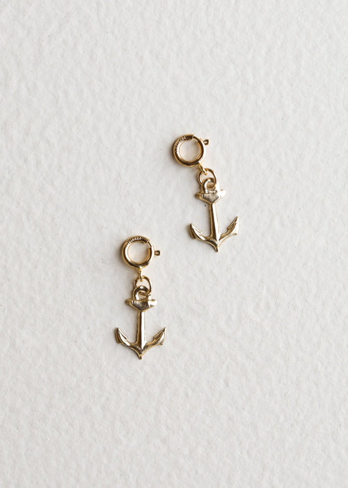 14K Gold Filled Charm - Anchor | charm | Wiccan Center