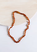 Raw Cognac Baltic Amber || Classic || Necklace | Necklace | Wiccan Center