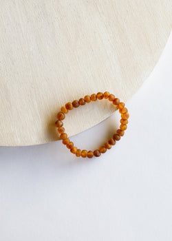 Raw Cognac Baltic Amber || Adult Bracelet | Bracelet | Wiccan Center