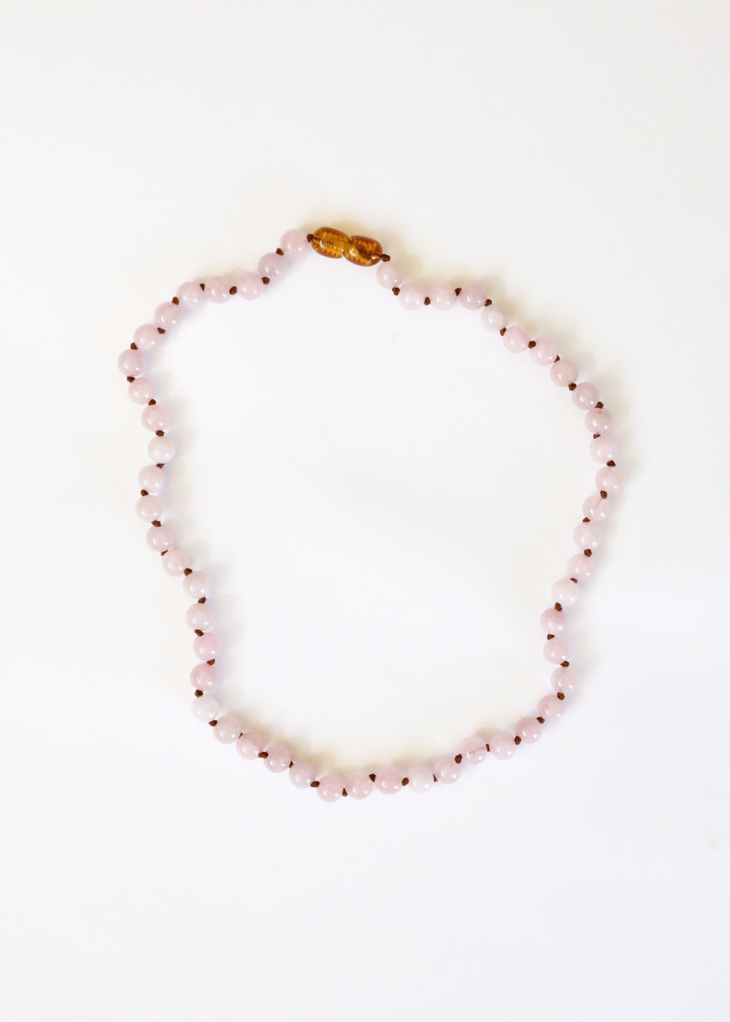 Pure Gemstone + Natural Rose Quartz || Beaded Necklace | Necklace | Wiccan Center